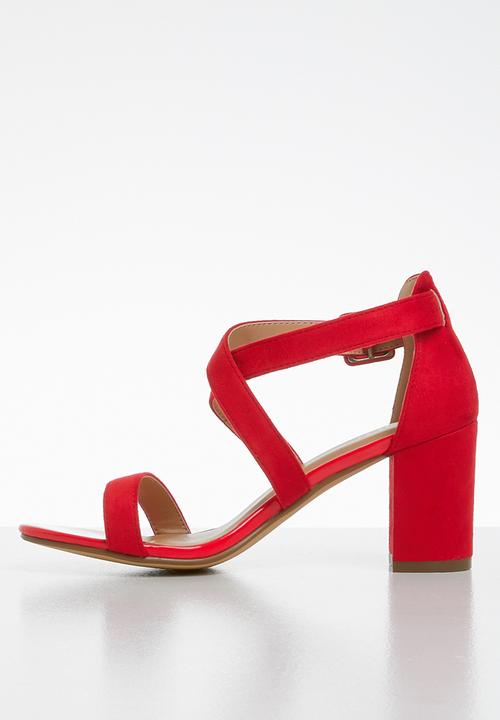 POLO - Justine crossover sandal - red