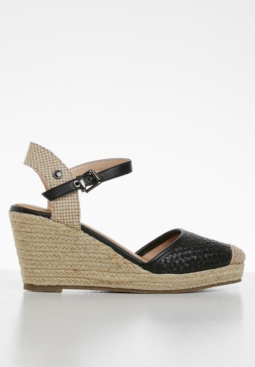 POLO - Delia espadrille - black 