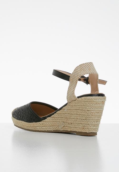 POLO - Delia espadrille - black 