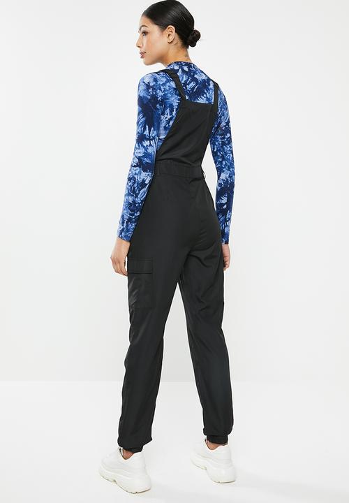 Missguided - Shell dungaree - black