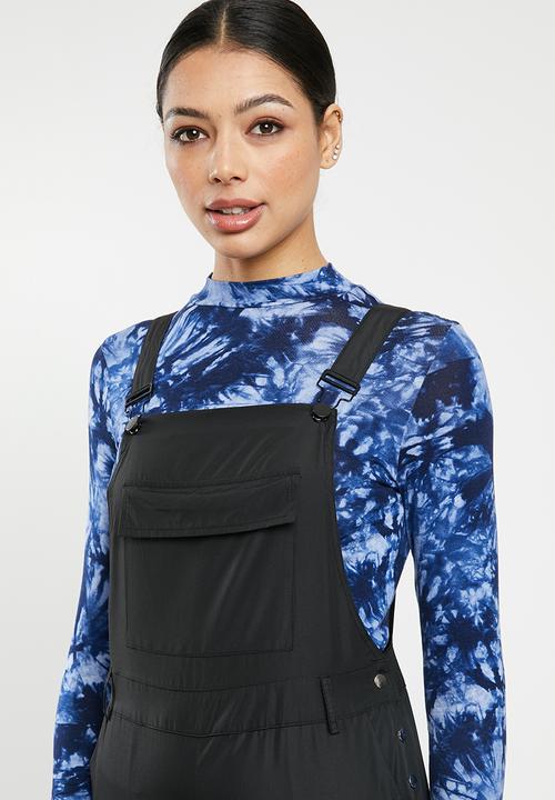 Missguided - Shell dungaree - black