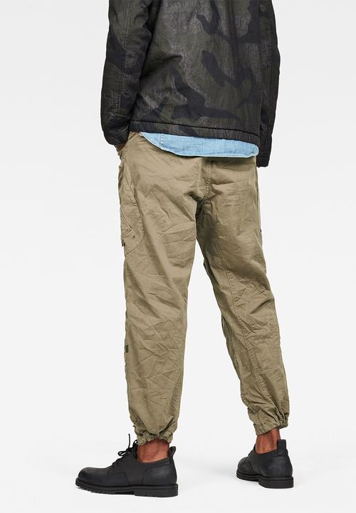 G-STAR - Rovic 3D airforce relaxed pants - khaki