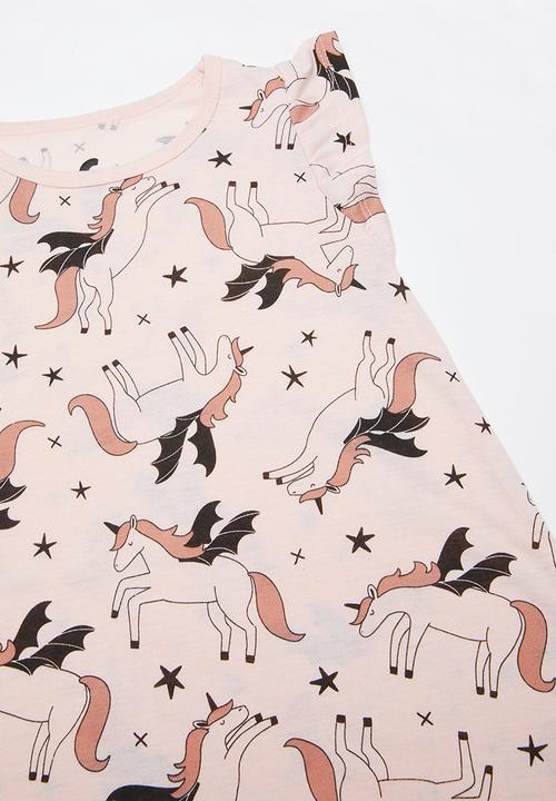 Cotton On - Katie flutter sleeve nightie - pink