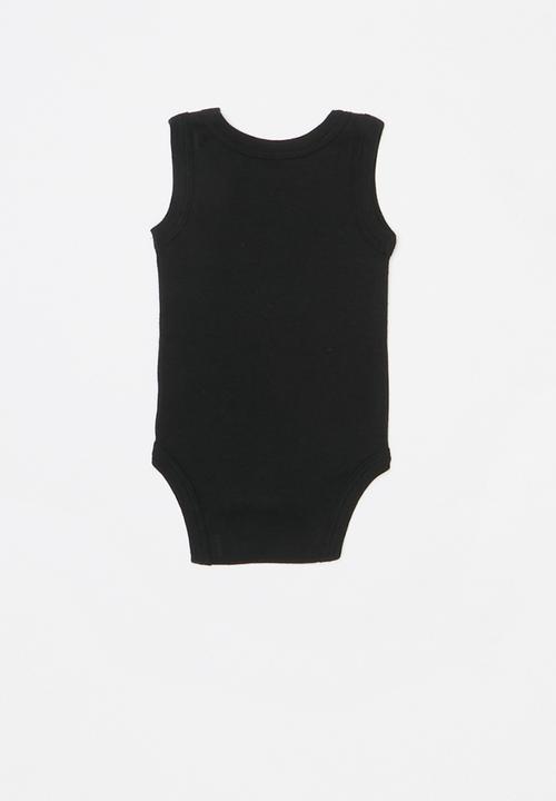 Cotton On - The singlet bubbysuit - black