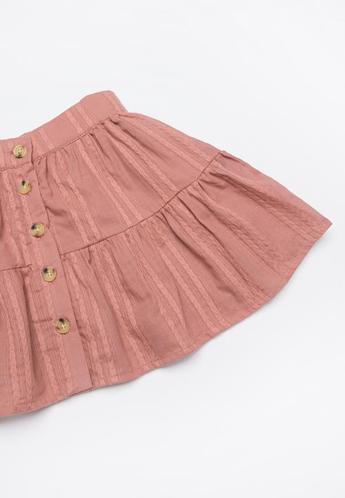 Cotton On - Suri skirt - rust 