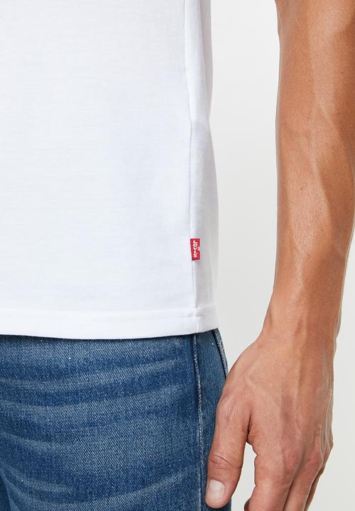 Levi’s® - Short sleeve ringer tee - white