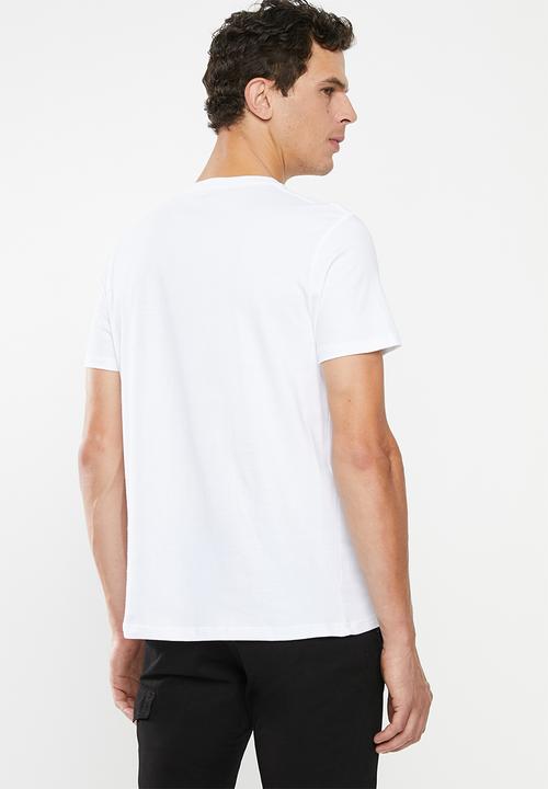 Lee  - Chest logo tee - white