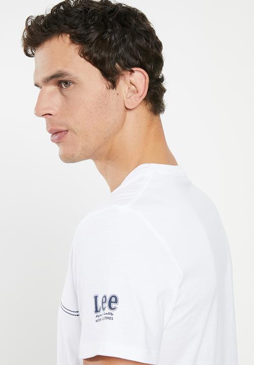 Lee  - Lazy tee - white