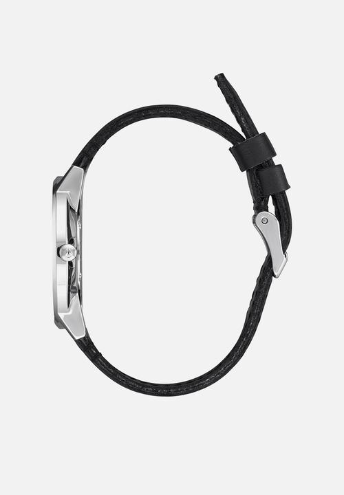 Nixon - Porter leather - blue & black