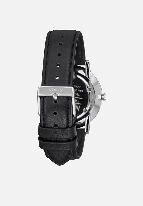 Nixon - Porter leather - blue & black