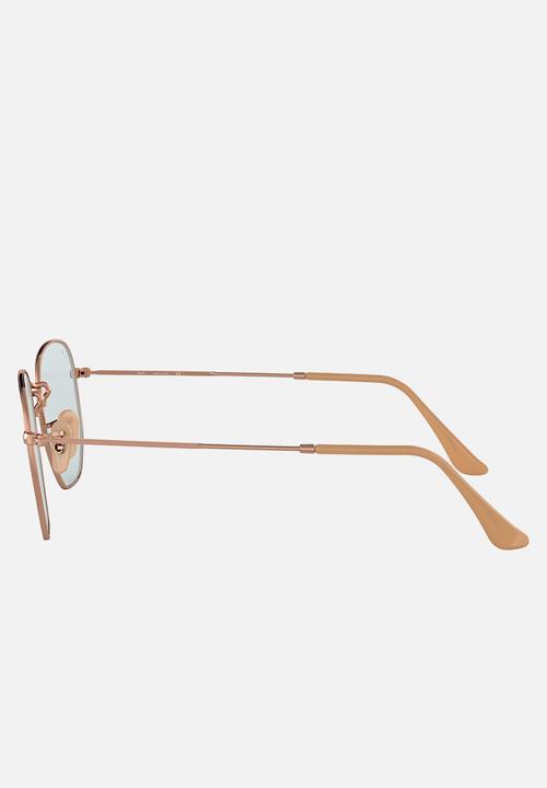 Ray-Ban - Hexagonal - brown / gold