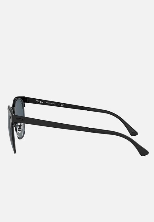 Ray-Ban - Clubmaster metal 51mm sunglasses - black