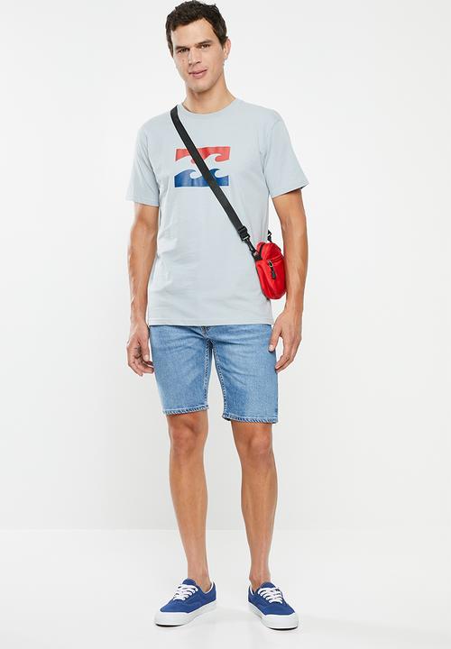 Billabong  - Team wave short sleeve tee - grey