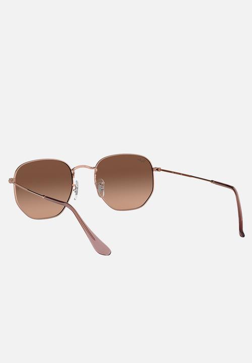 Ray-Ban - Hexagonal - pink gradient brown