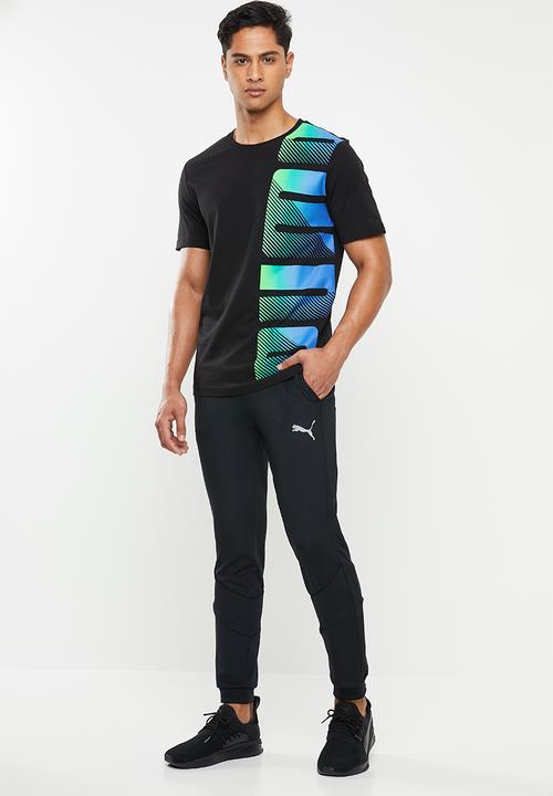 PUMA - Summer logo tee - black