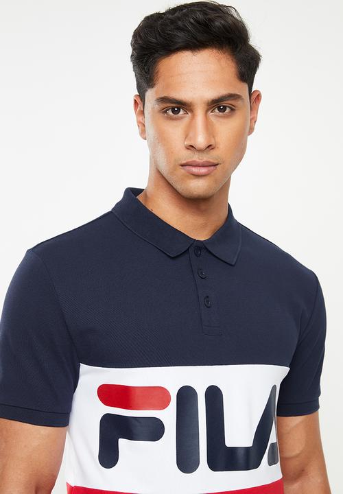 FILA - Glen short sleeve golfer - multi