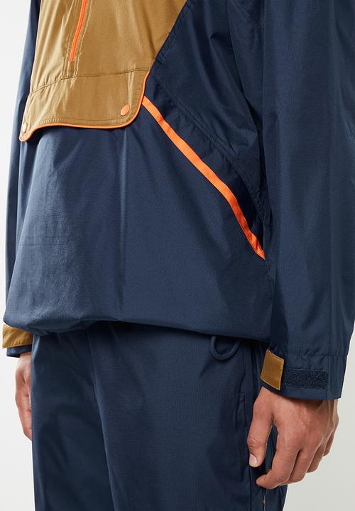 Reebok Classic - Classic trail jacket - navy & brown