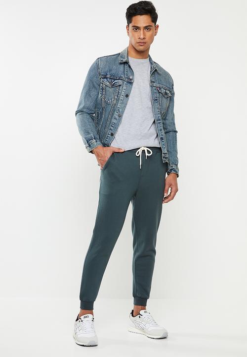 Cotton On - Trippy slim trackie - navy