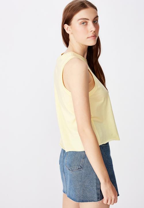 Factorie - Graphic tank - yellow