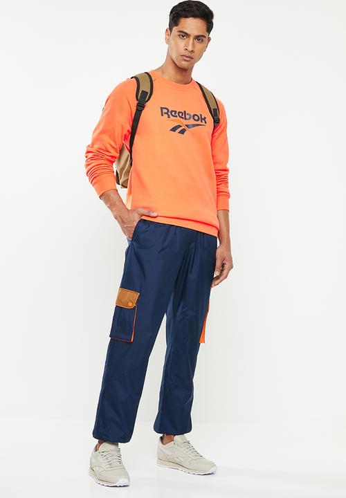 Reebok - Cl v long sleeve crew - orange