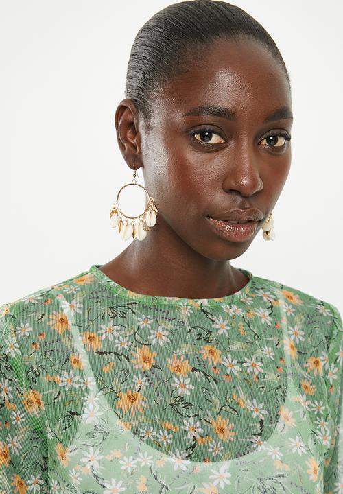 Superbalist - Sheer gypsy blouse - multi
