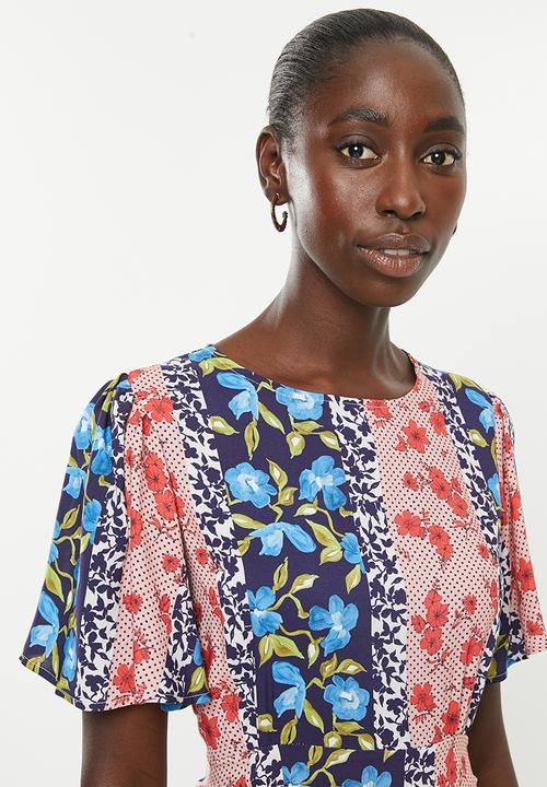 Superbalist - Midi tea dress - multi