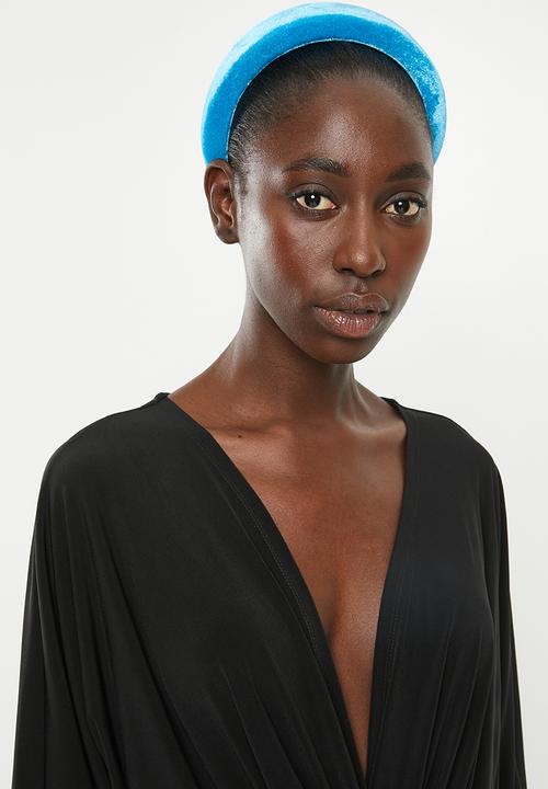 Superbalist - Kimono front knot dress - black