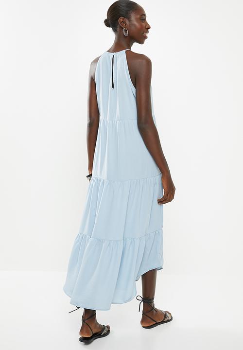 Superbalist - Halter midi dress - blue