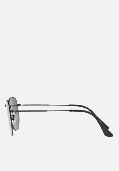 Ray-Ban - Hexagonal polarized sunglasses - black