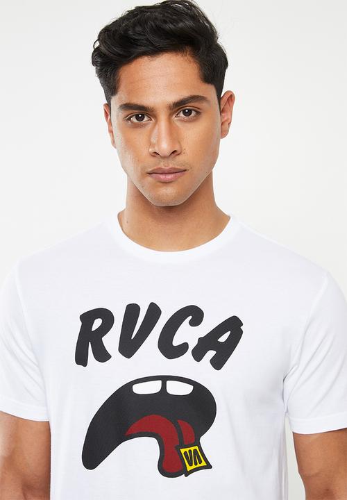 RVCA - Drop out short sleeve tee - white