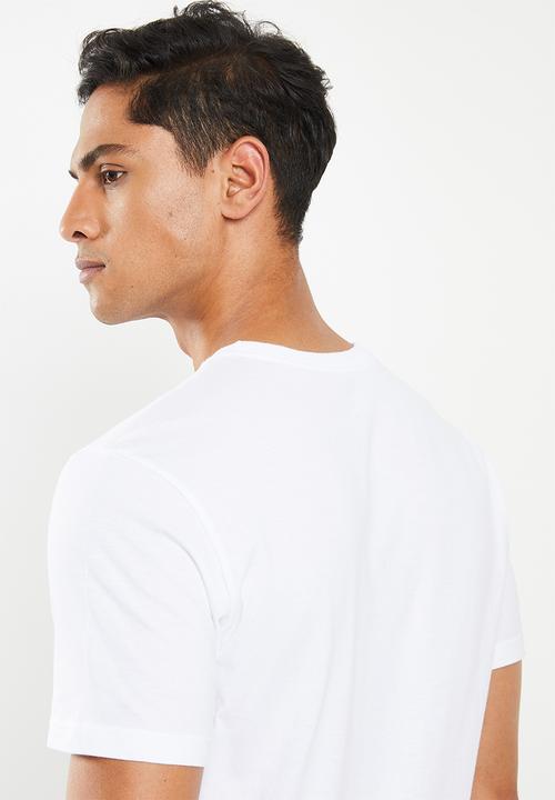 RVCA - Drop out short sleeve tee - white