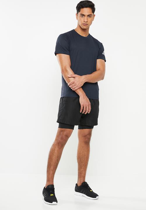 adidas Performance - Freelift sport ultimate solid tee - navy