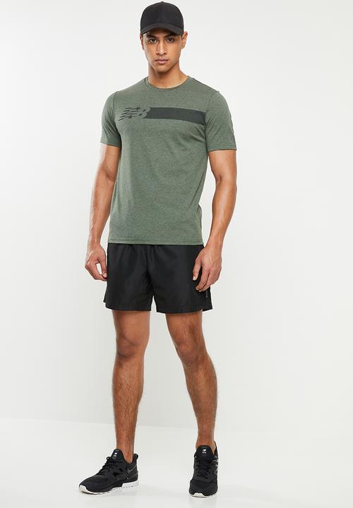 New Balance  - Tenacity heather print - green