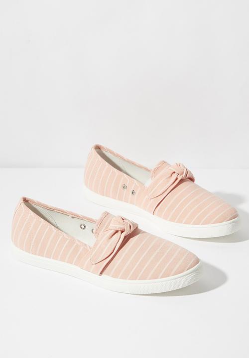Cotton On - Belle bow slip on - pink