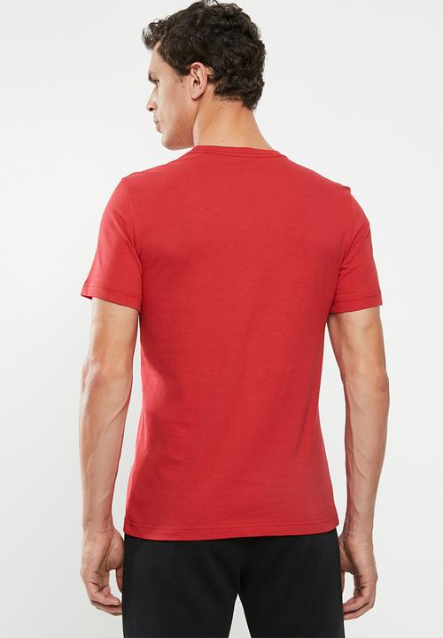 Reebok - Mens graphic short sleeve tee - red