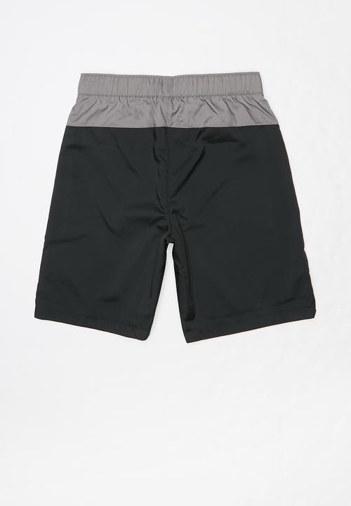 Nike - Boys nsw woven shorts - black & grey 
