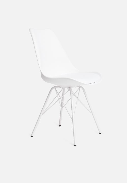 Sixth Floor - Finch dining chair - white