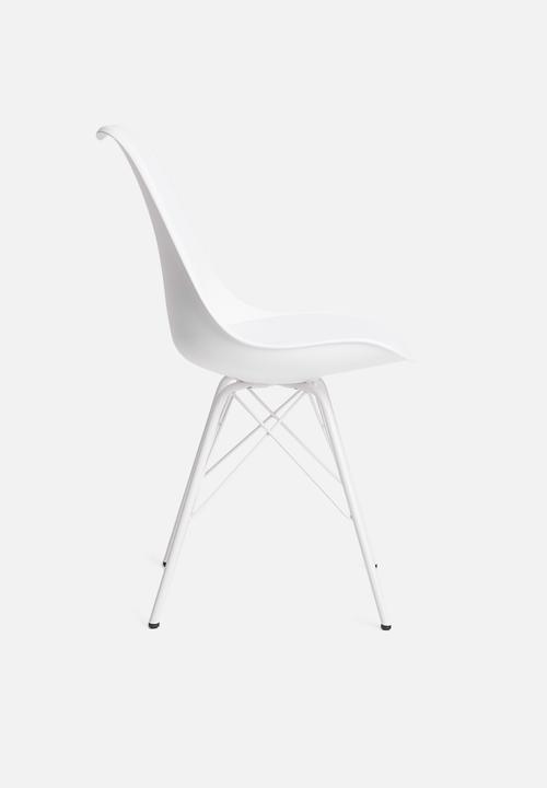Sixth Floor - Finch dining chair - white