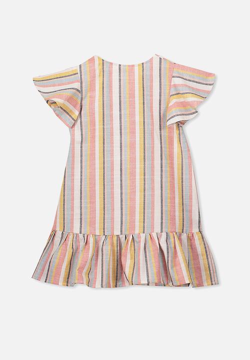 Cotton On - Lola short sleeve dress - multi