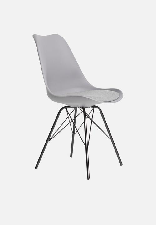 Sixth Floor - Finch dining chair - grey