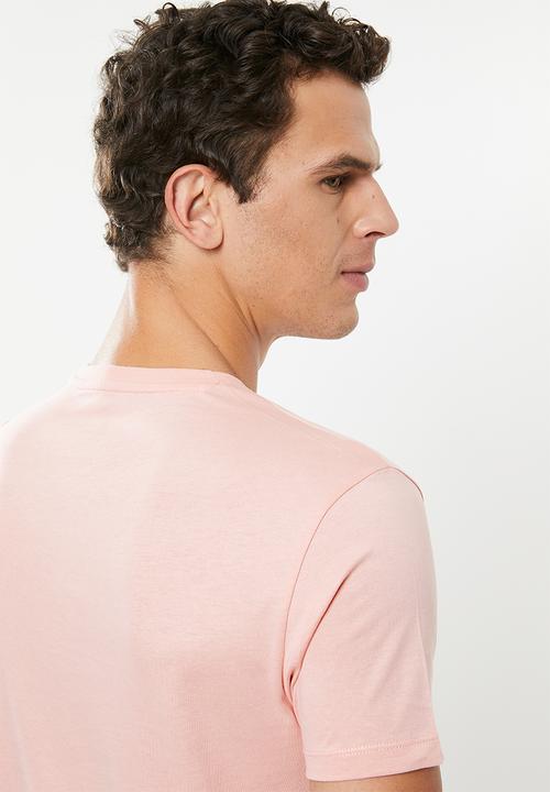 POLO - Lucas plain crew neck - pink