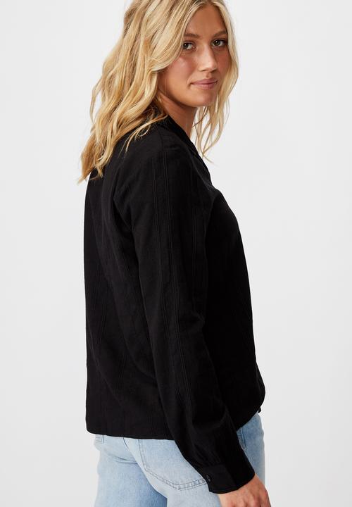Cotton On - Everyday shirt  - black