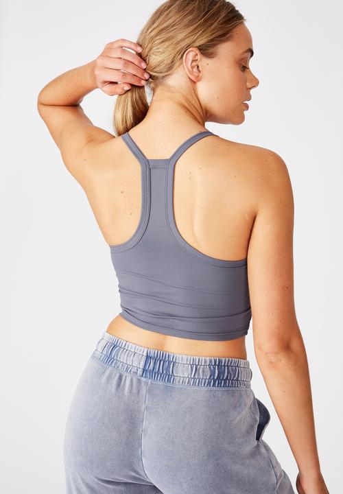 Cotton On - Crop tank  - blue