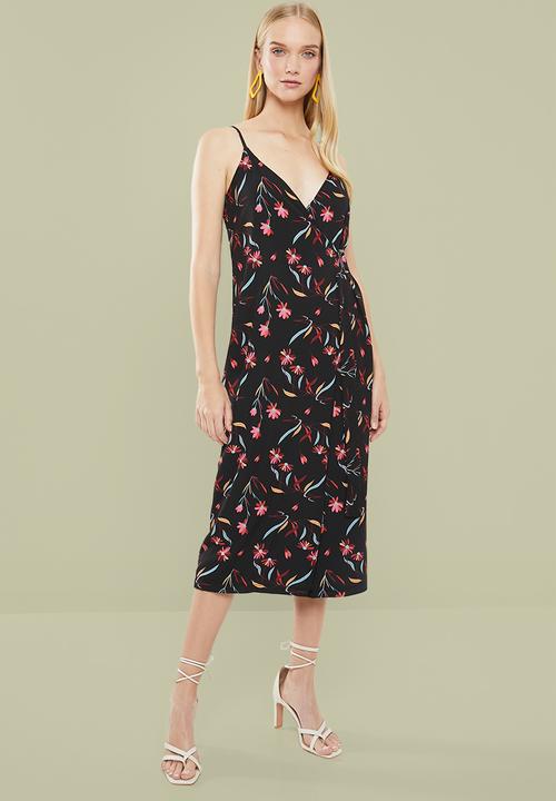 Superbalist - Wrap pencil dress - multi