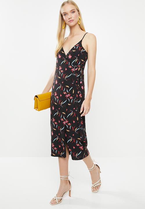Superbalist - Wrap pencil dress - multi