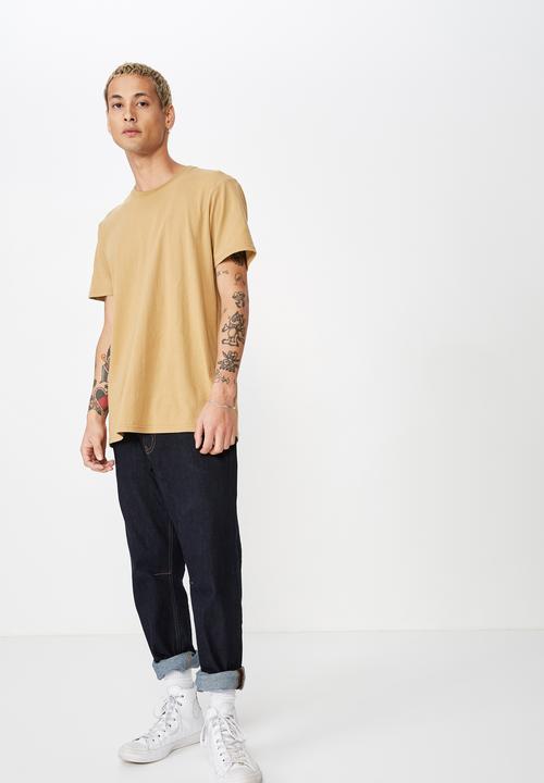 Cotton On - Essential crew tee - camel