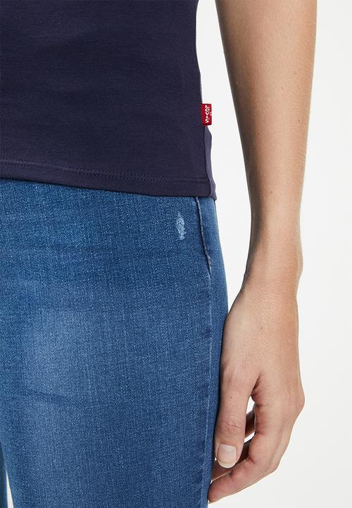 Levi’s® - Sea captain wordmark graphic tee - navy