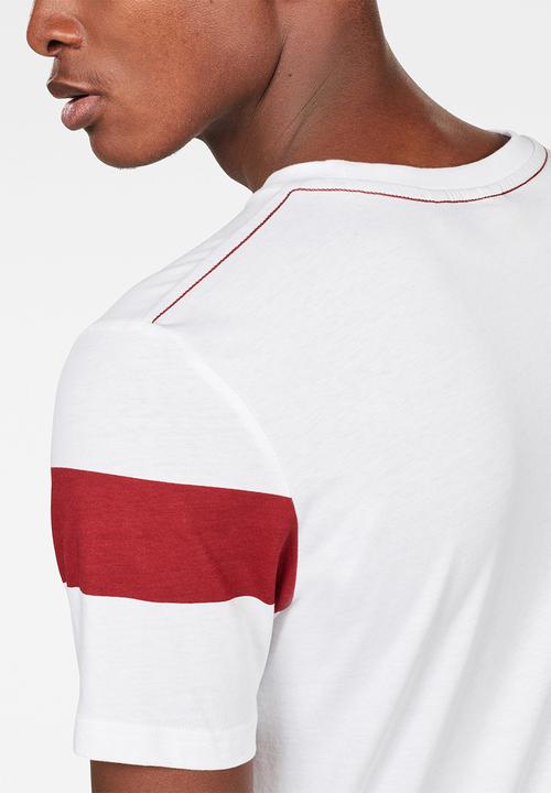 G-STAR - Graphic 13 slim short sleeve T-shirts - white