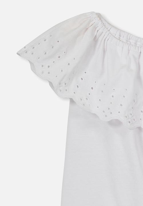 Cotton On - Yani off the shoulder top - white
