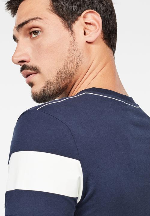 G-STAR - Graphic 13 slim short sleeve T-shirt - navy